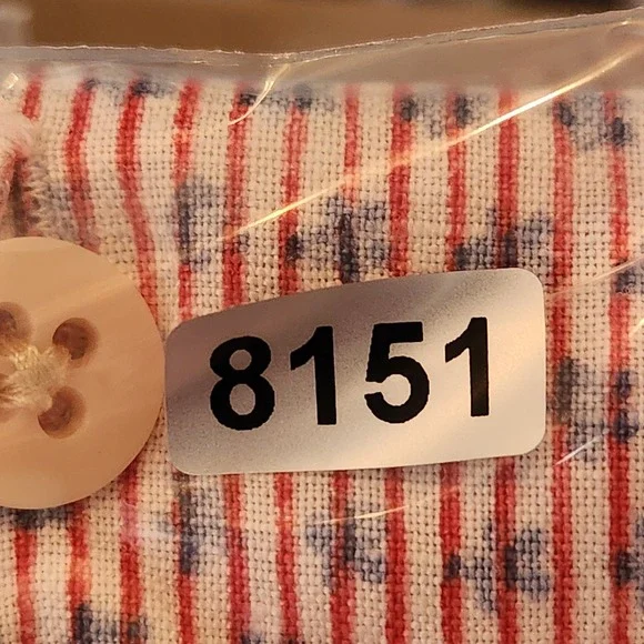 Armani Jeans Shirt Mens Medium Red Striped Linen Blend Short Sleeve Button Up - Picture 11 of 11